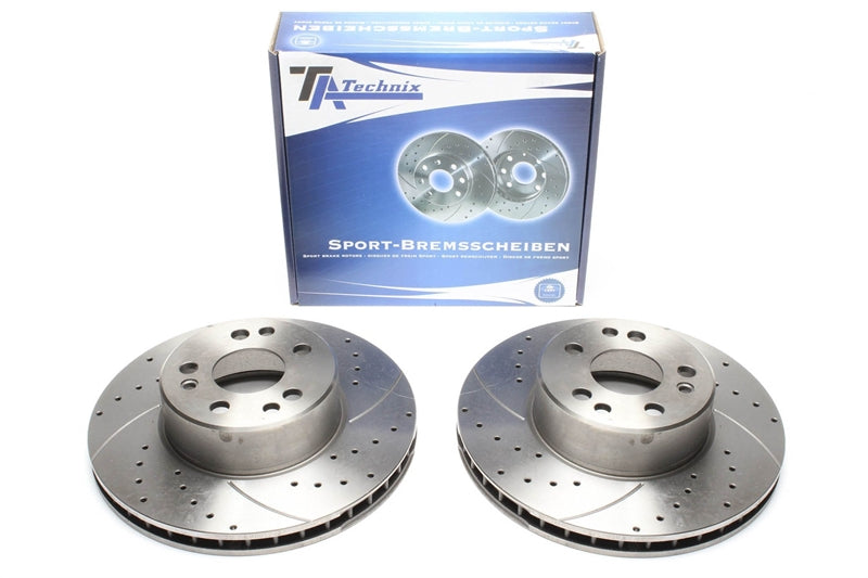 Jeu de disques de frein sport train avant pour Mercedes Benz S-Klasse W140 — TA Technix