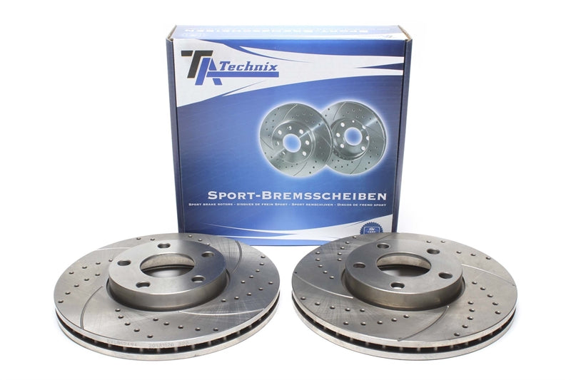 Jeu de disques de frein sport train avant pour VW Passat 3B — TA Technix