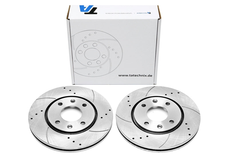 Jeu de disques de frein sport train avant pour Peugeot 406 / 406 Break — TA Technix