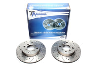 Jeu de disques de frein sport train avant pour Suzuki Baleno break / Baleno / Baleno hayon — TA Technix