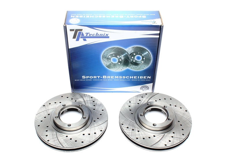 Jeu de disques de frein sport train avant pour Ford Transit Bus/fourgon/plateau / Tourneo — TA Technix