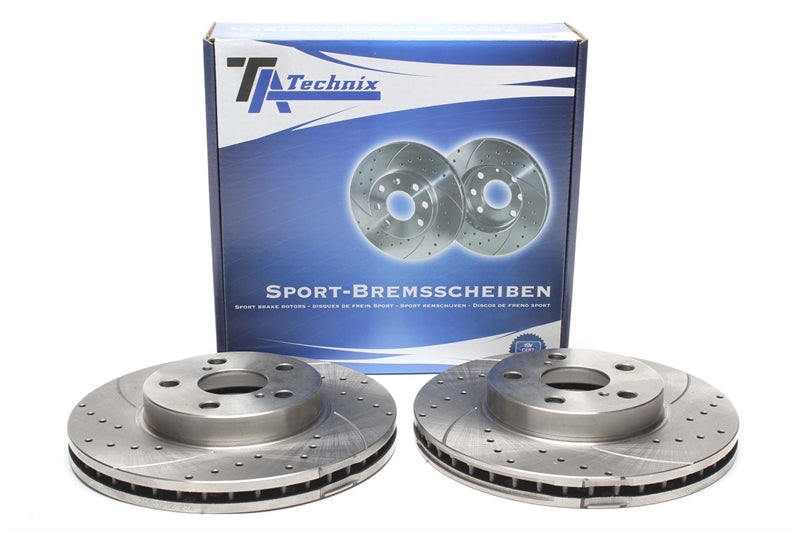 Jeu de disques de frein sport train avant pour Toyota Avensis — TA Technix