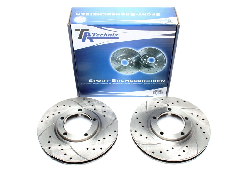 Jeu de disques de frein sport train avant pour Hyundai H-1 / Starex / H-1 fourgon — TA Technix