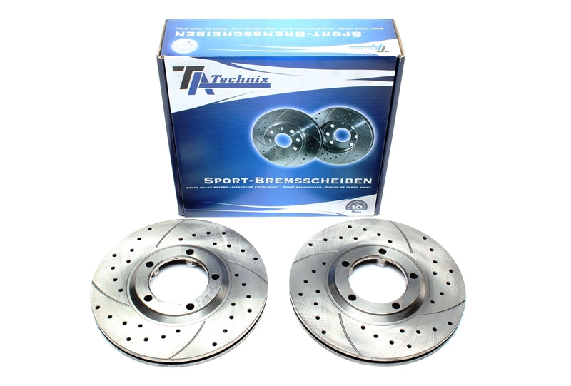 Jeu de disques de frein sport train avant pour Hyundai H100 Bus / H100 fourgon — TA Technix