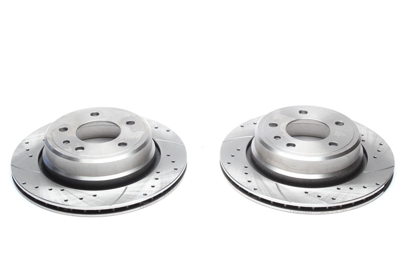Jeu de disques de frein sport train arrière pour BMW Série 7 E32 740i/750i — TA Technix