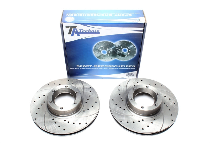 Jeu de disques de frein sport train avant pour Opel Movano Combi / Movano fourgon / Movano plateau / Movano Kipper / Renault Master II Bus / Master II fourgon / Master II plateau — TA Technix