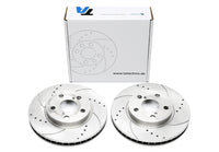 Jeu de disques de frein sport train avant pour Toyota Carina E / Carina Stufenheck / Carina E SW nur 79kW — TA Technix