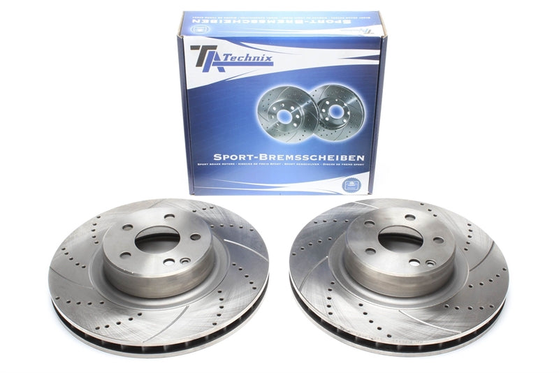Jeu de disques de frein sport train avant pour Mercedes Benz S-Klasse W220/C215 — TA Technix