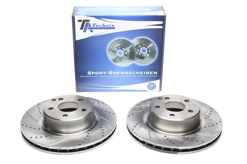 Jeu de disques de frein sport train avant pour Mercedes Benz S-Klasse W220 — TA Technix