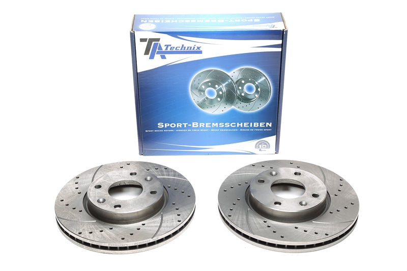 Jeu de disques de frein sport train avant pour Hyundai Elantra / Elantra Stufenheck / Sonata IV / Kia Magentis — TA Technix