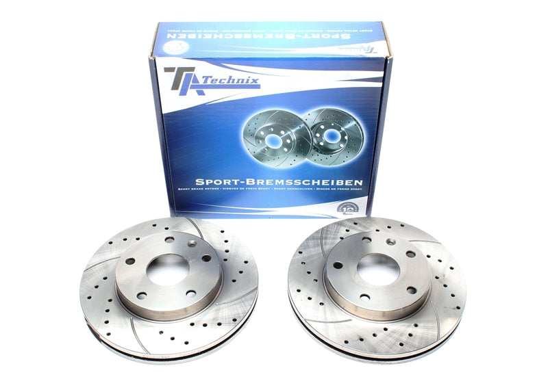 Jeu de disques de frein sport train avant pour Daewoo Leganza — TA Technix