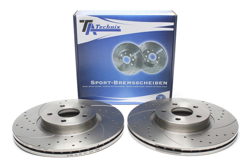 Jeu de disques de frein sport train avant pour Volvo C70 II Cabriolet/S40 II/V50 — TA Technix