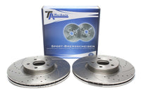 Jeu de disques de frein sport train avant pour Volvo C70 II Cabriolet/S40 II/V50 — TA Technix