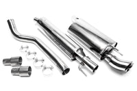 Ligne d'échappement inox 2 × 76 mm DTM pour Opel Corsa B — TA Technix
