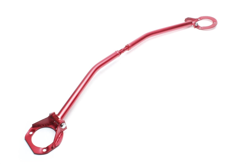 Barre anti-rapprochement aluminium, rouge pour BMW Série 3 E46 6 cylindres — étriers rouges — TA Technix