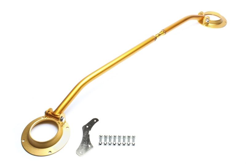 Barre anti-rapprochement aluminium, gold pour Seat Toledo I/VW Golf III/Golf III Cabrio/Passat 35I/Vento — étriers or — TA Technix