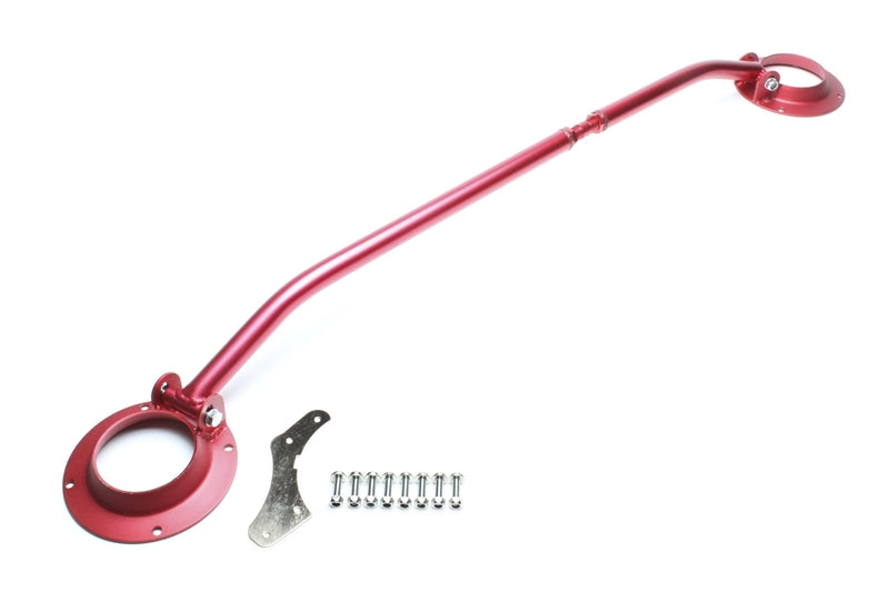 Barre anti-rapprochement aluminium, rouge pour Seat Toledo I/VW Golf III/Golf III Cabrio/Passat 35I/Vento — étriers rouges — TA Technix