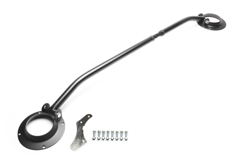 Barre anti-rapprochement aluminium, noir pour Seat Toledo I/VW Golf III/Golf III Cabrio/Passat 35I/Vento — étriers noirs — TA Technix