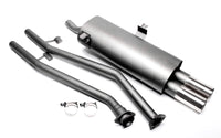 Silencieux sport 2 × 76 mm pour BMW 3er Série E30 berline, -Cabriolet, -Touring — TA Technix