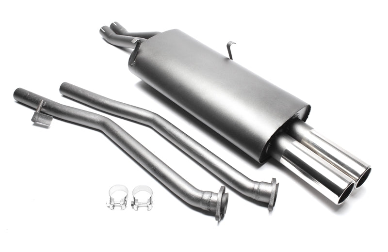 Silencieux sport 2 × 76 mm pour BMW 3er Série E30 berline, -Cabriolet, -Touring — TA Technix