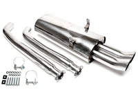Ligne d'échappement inox 2 × 76 mm DTM pour BMW 3er Série E36 325i — TA Technix