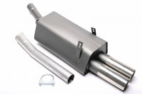 Silencieux sport 2 × 76 mm pour BMW 3er Série E36, 320/323i — TA Technix