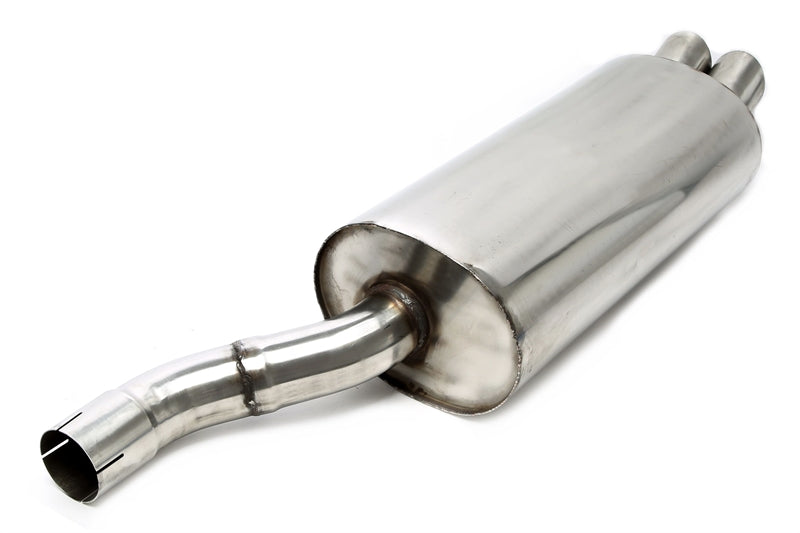 Silencieux arrière 2 × 76 mm DTM aus Ligne d'échappement inox EVOE466A-xx — TA Technix