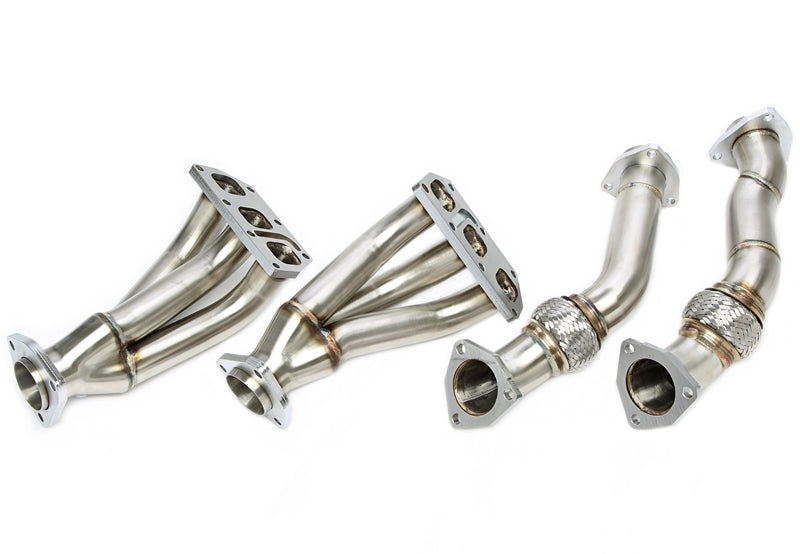 Collecteur d'échappement avec flexible pour Audi TT 3.2 VR6 (8N), VW Golf IV R32 (1J) — TA Technix