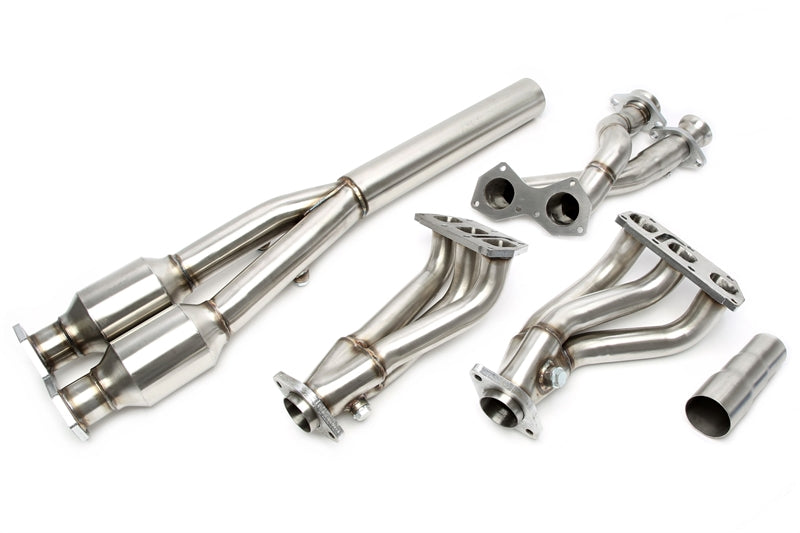 Collecteur d'échappement avec Y-Pipe (suppression catalyseur) pour VW Golf IV R32, Audi TT 3.2 VR6 — TA Technix