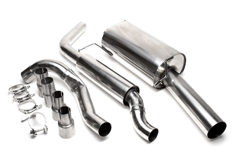 Ligne d'échappement inox 1 × 70 mm pour VW Golf I Cabriolet, Scirocco II — TA Technix