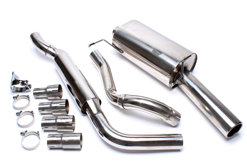Ligne d'échappement inox 1 × 70 mm pour VW Golf I Cabriolet, Scirocco II — TA Technix