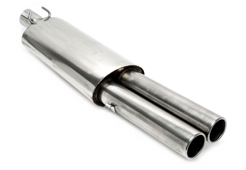 Silencieux arrière 2 × 76 mm rond/à bord roulé aus Ligne d'échappement inox EVOG2A-xx — TA Technix