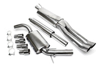 Ligne d'échappement inox 2 × 76 mm DTM pour VW Golf III Variant, Vento — TA Technix