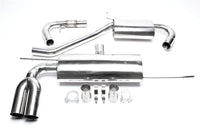 Ligne d'échappement inox 2 × 76 mm pour Audi A3 8P/ VW Golf V 1K, Golf Plus 1KP — TA Technix