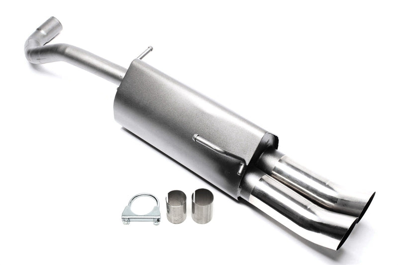 Silencieux sport 2 × 76 mm DTM pour Seat Arosa 6H/ VW Lupo 6E/6X — TA Technix
