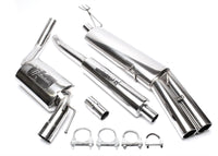 Ligne d'échappement inox 2 × 76 mm rond/à bord roulé pour VW Passat berline, -Variant, type 35I — TA Technix