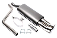 Silencieux sport 2 × 76 mm DTM pour VW Polo, VW Polo, Polo Coupé, Polo Classic 86C — TA Technix