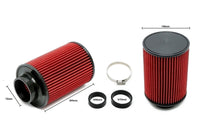 Filtre à air sport rouge Ø148 mm — TA Technix