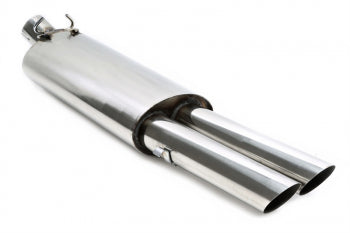 Achterdemper 2 × 76 mm uit sportuitlaatlijn RSG2E276SC voor VW Golf II — TA Technix