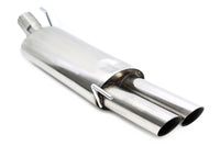 Silencieux arrière 2 × 76 mm aus Ligne d'échappement compétition RS3E276SC pour VW Golf III, Golf III + IV Cabriolet — TA Technix
