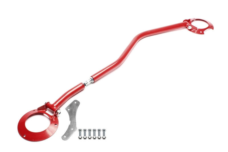 Barre anti-rapprochement acier pour VW Polo 86c — étriers rouges — TA Technix