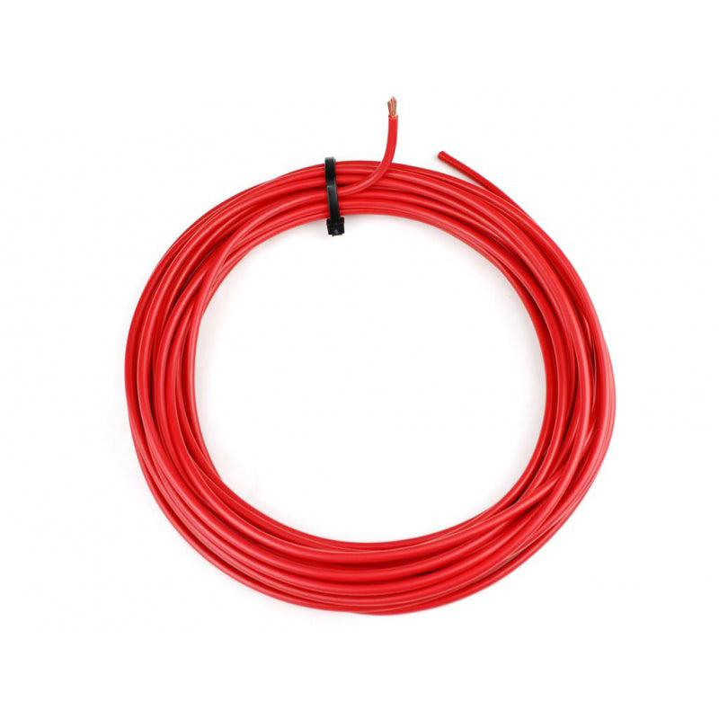 Red 6mm² power cable (per meter)