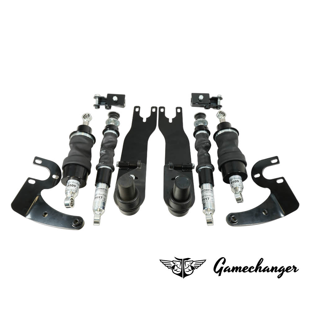 Kit Air Ride Complet Gamechanger + Gestion Manuelle pour VW Coccinelle & Karmann Ghia – Essieu avant à rotules