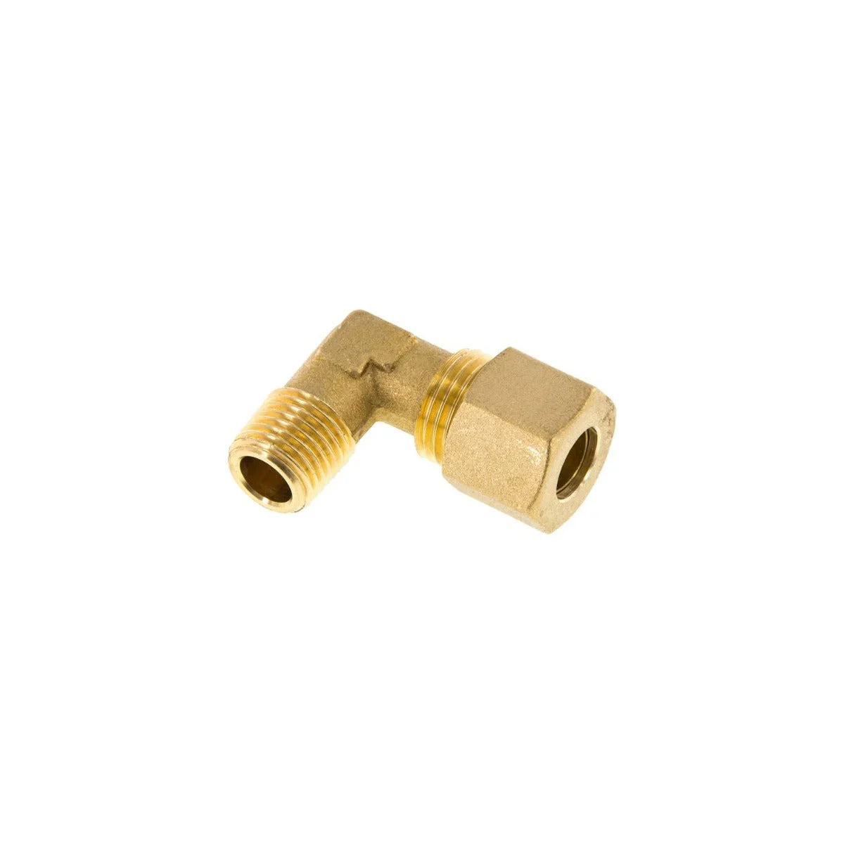 Raccord olive 90° Hardline - 1/4" G Male | 10mm Tuyaux
