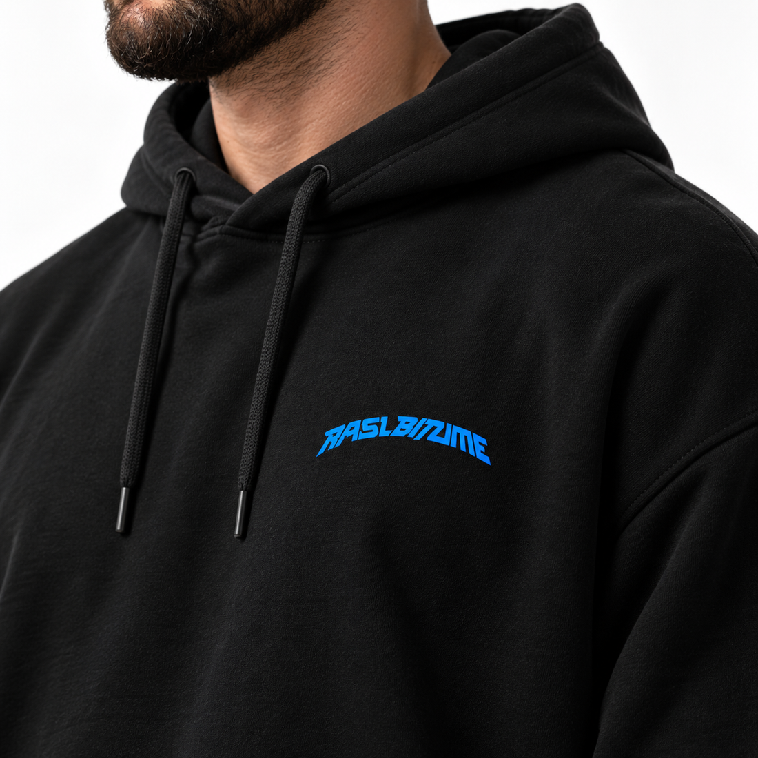 Oversized Wheel Toxic Lab 002 Rasl’Bitume Hoodie – view 3