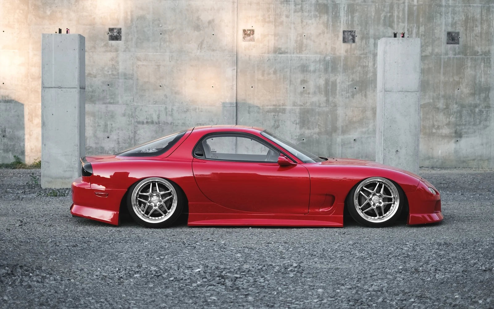 Bag Riders Super Low Air Suspension for Mazda RX-7 FD