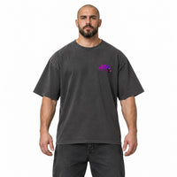 Maglietta oversize slavata Stanced With Love Rasl’Bitume Unisex