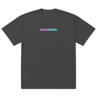 Neonfarbenes, übergroßes T-Shirt