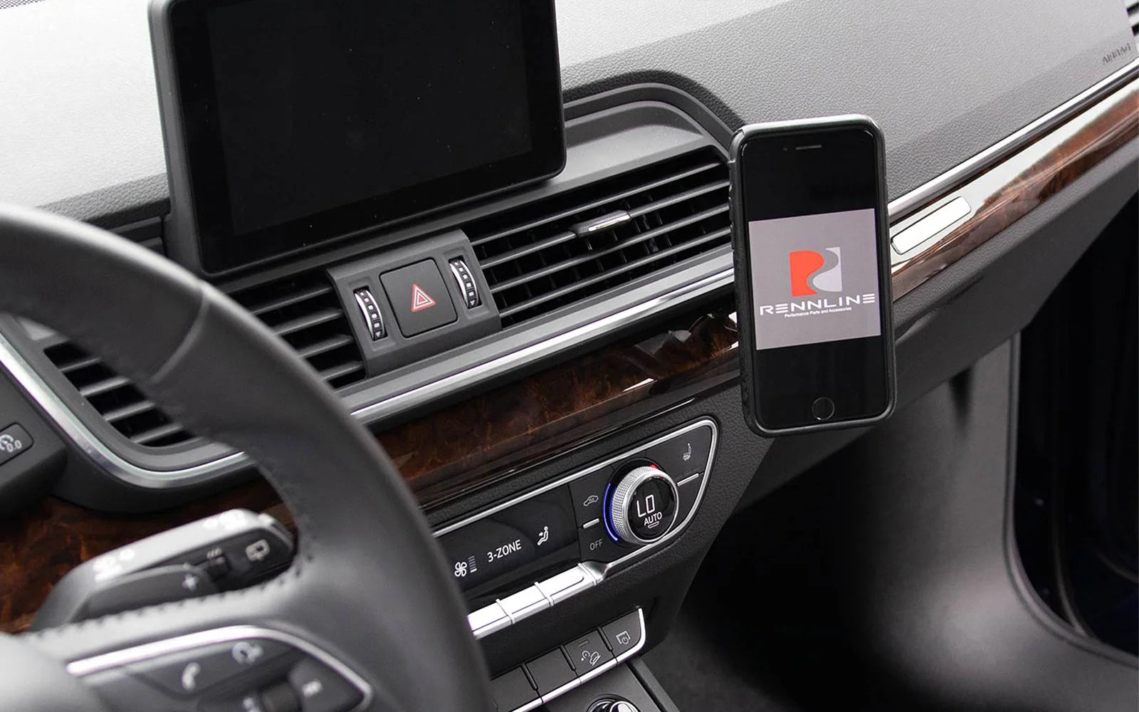Rennline Audi Q5 B9 Exactfit Magnetic Controller Mount