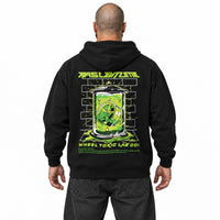 Felpa con cappuccio Wheel Toxic Lab 001 Rasl’Bitume Unisex